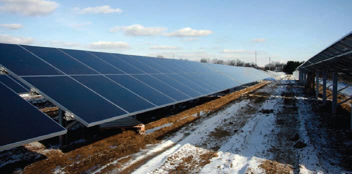 Optimizare performanţelor panourilor fotovoltaice montate pe pământ